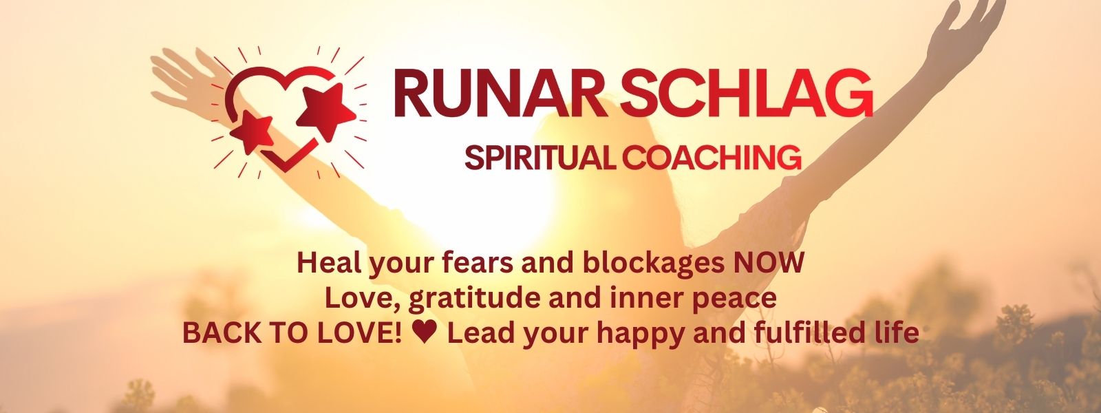 Runar Schlag ♥ Spiritual Coaching Header EN