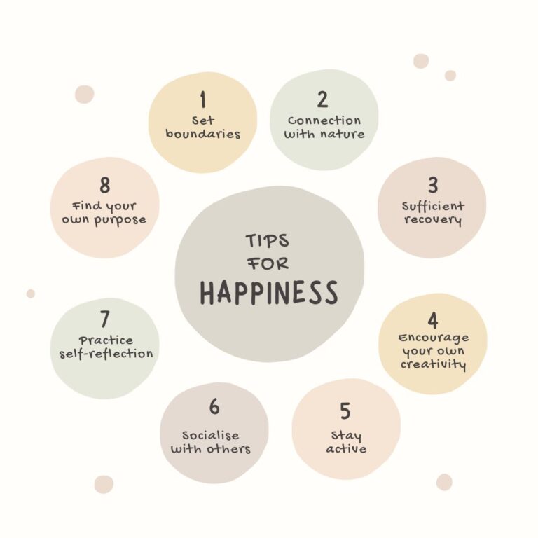 Tips for happiness